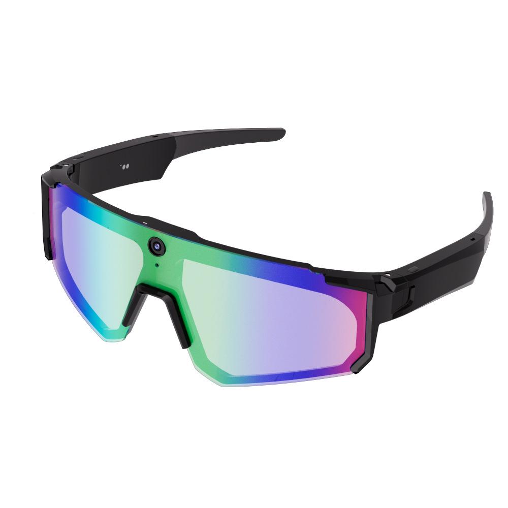 AI Sports Smart Camera Cycling Glasses - 800W HD Photo & Video Recording Glasses