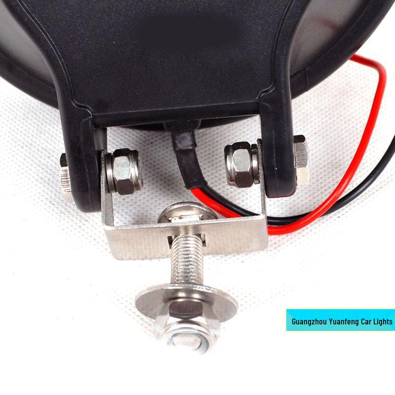 6" HID Xenon Driving Light, 12V-75W, ABS Shell Truck Headlight Guard