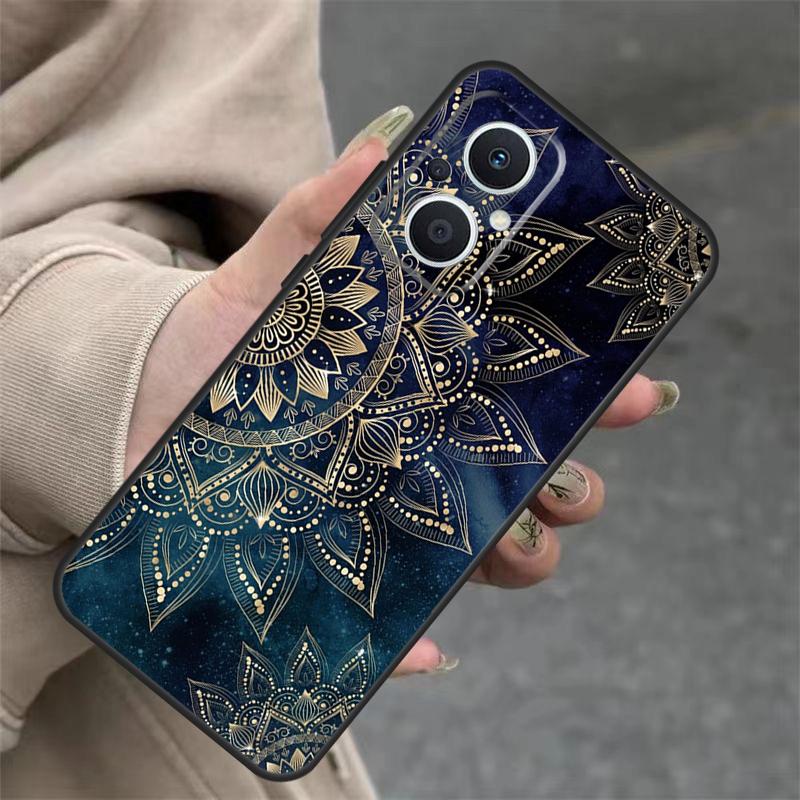 Indian Pattern Mandala Case For OPPO Reno 14 12 11 10 13 Pro 14F 13F 12F 11F 8 7 Lite OPPO Find X9 X8 X6 Pro Cover