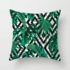 Ins Plant Flower Peach Skin Fleece Pillow Cover Sofa Car Pillow Cushion Cover Lunch Home Furnishing