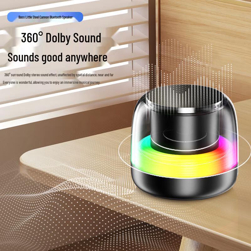 RGB Bluetooth Portable Mini Subwoofer Speaker