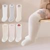 3Pairs Y2k Calf Socks Baby Stripe Cartoon Tree Children's Cotton Stockings Korean Style Cotton Baby Middle Tube Socks Newborn
