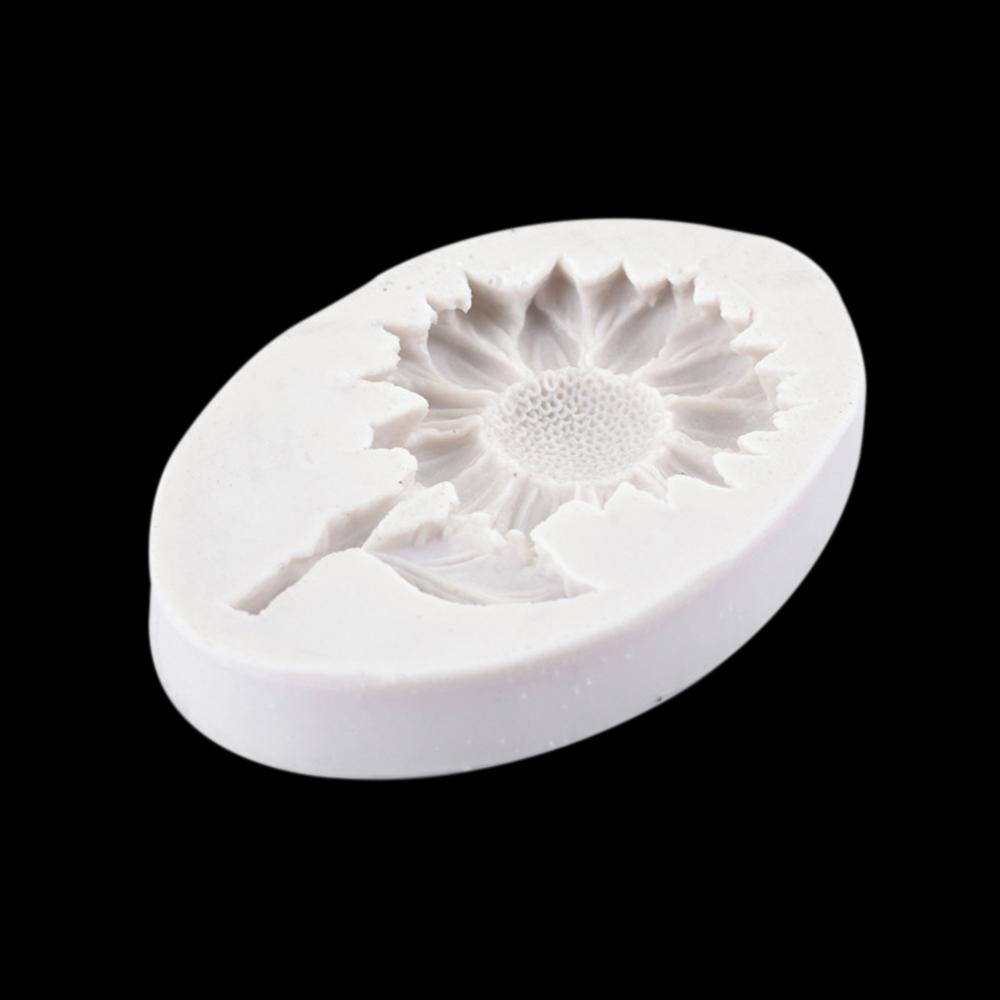Cake Mould DIY sunflower silicone mold handmade fondant cake decoration kitchen tool chocolate baking mold