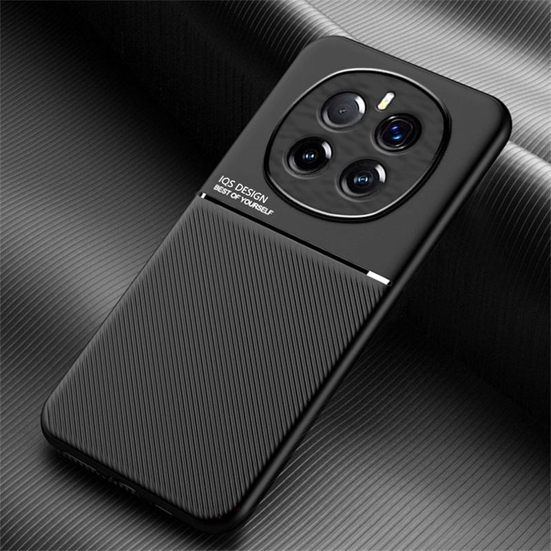 For Honor Magic 7 Pro 7Lite Case Soft Silicone Shockpoof With Car Magnetic Holder Back Cover for Magic7 7Pro Leather Phone Cases