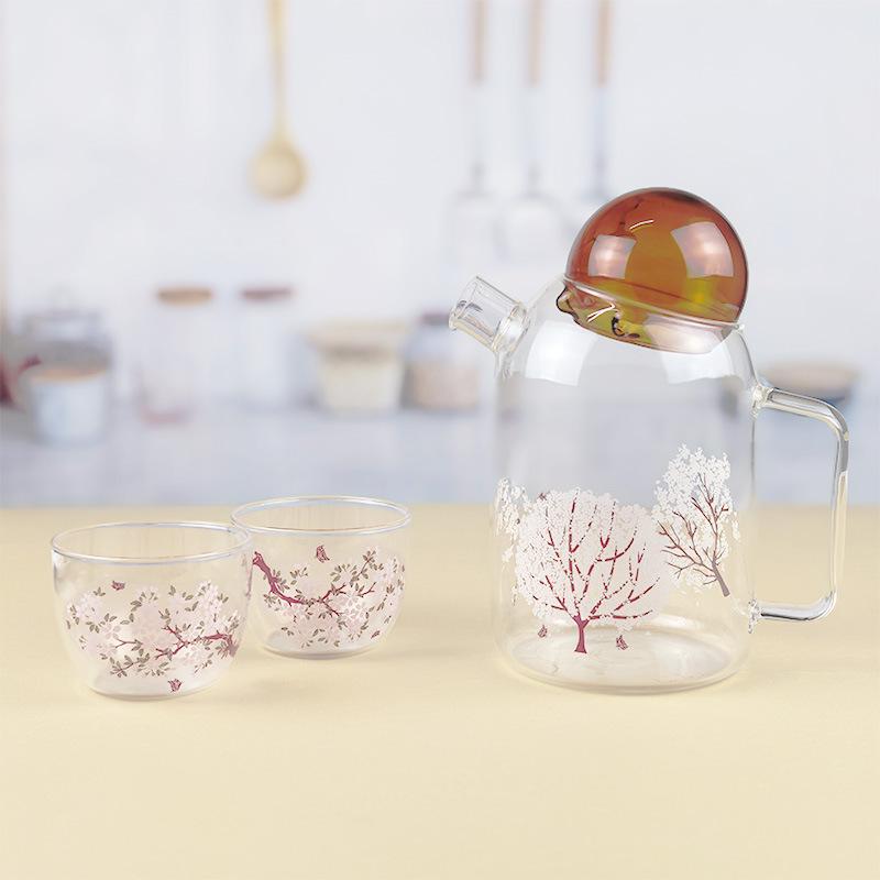 

Набор кувшинов для воды из боросиликатного стекла большой вместимости, термостойкий