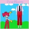 Anime Game Cosplay Costume Polyester Outfit With Hat For Halloween Roleplay Events