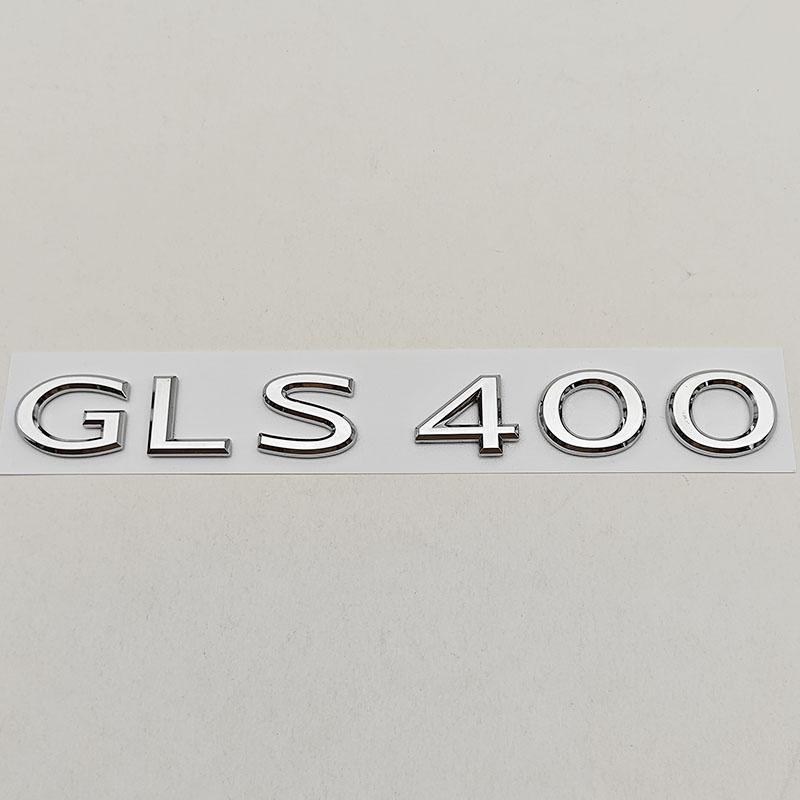 For Mercedes Benz GLS Class GLS400 GLS480 GLS600 Trunk Letter Emblem Badge Logo Car Styling Sticker Accessories Replacement