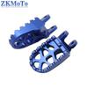 Motorcycle CNC Footrest Footpeg Foot Pegs Pedal For KAWASAKI KLX250R KLX250 KLX250S KLX250SF KLX300R KLX650 KLX650R KLR650 Parts