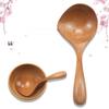 Supplies Mixing Scoop Large For Soup,Porridge Soup Ladle Wooden Spoon Tableware Serving Spoon
