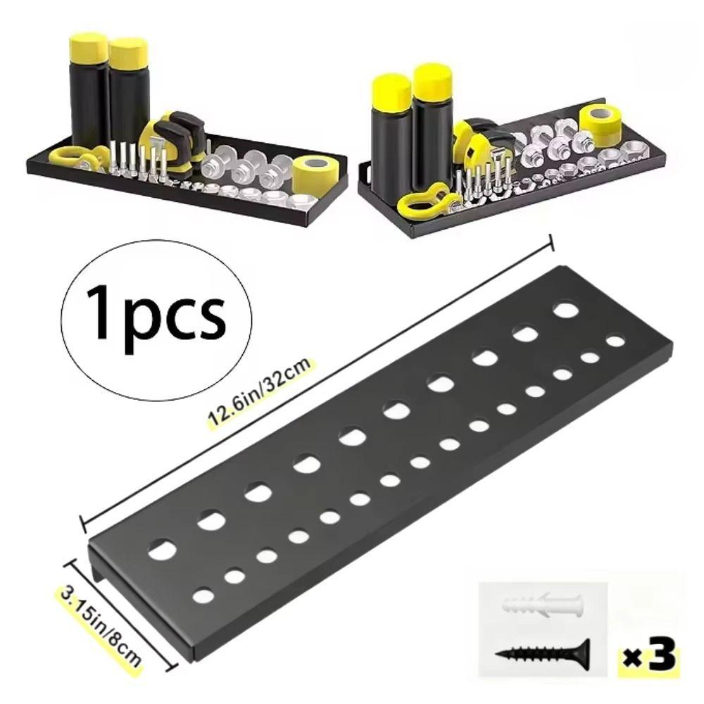 Rustproof Screwdriver Organizer Tool Storage Rack  for Garden Garage Workshop Tool Chest Workbench