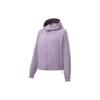 Comfortable Breathable Zip Hoodie Women Hoodies Smoky-Purple AWDT576-6