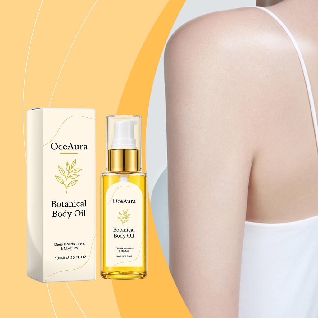 Moisturizing Body Oil Moisturizes the Body's Skin, Making It Smooth, Tender, and Hydrated. Massage and Moisturizing Body Oil