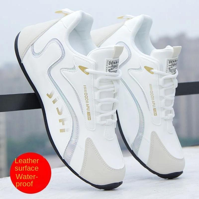 Fashion 2024 Sneaker Men Designer Cover Bottom Shoes Fashion Casual Leather Mesh Breathable Increased Internal Platform Board Shoe