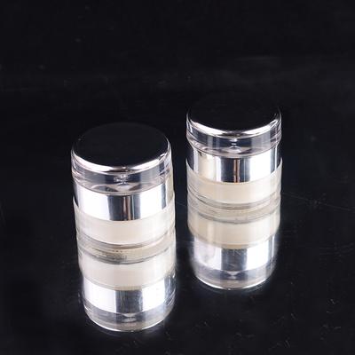 Vela de Baixa Temperatura Frasco de Vidro Transparente Creme Frasco de Amostra Cosmética Portátil Cera de Soja de Baixa Temperatura Vela Aromática