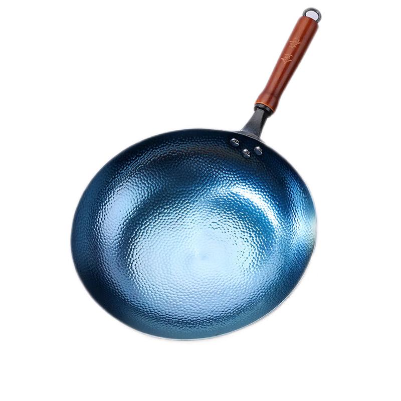 

JinCun Hand-Hammered Zhangqiu Iron Wok