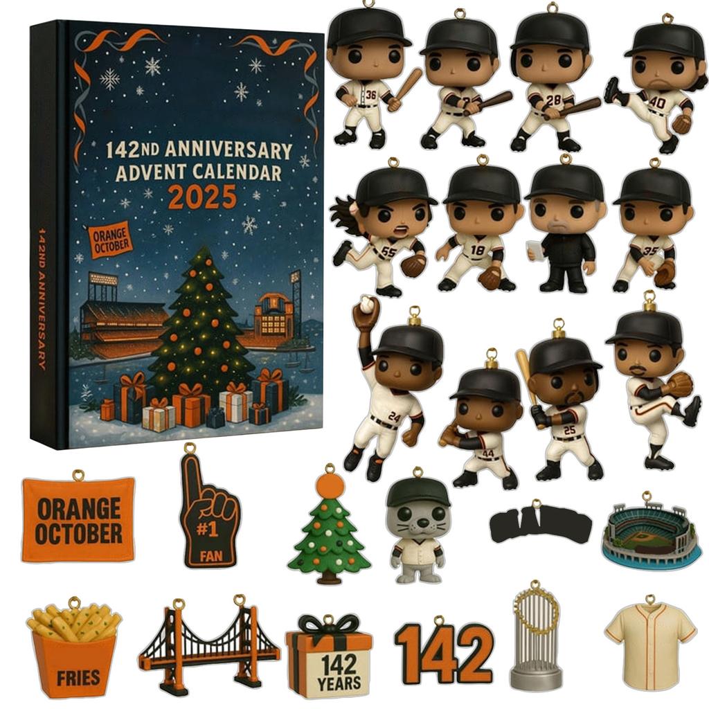 Advent Calendar, Advent Calendar, Boys Advent Sports Calendar, 24 Day Acrylic Countdown Calendar, Advent Calendar