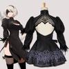In-Stock Nier: Automata Cosplay Costume for Women, Complete Set of 2B Sister 9S Cosplay Clothing