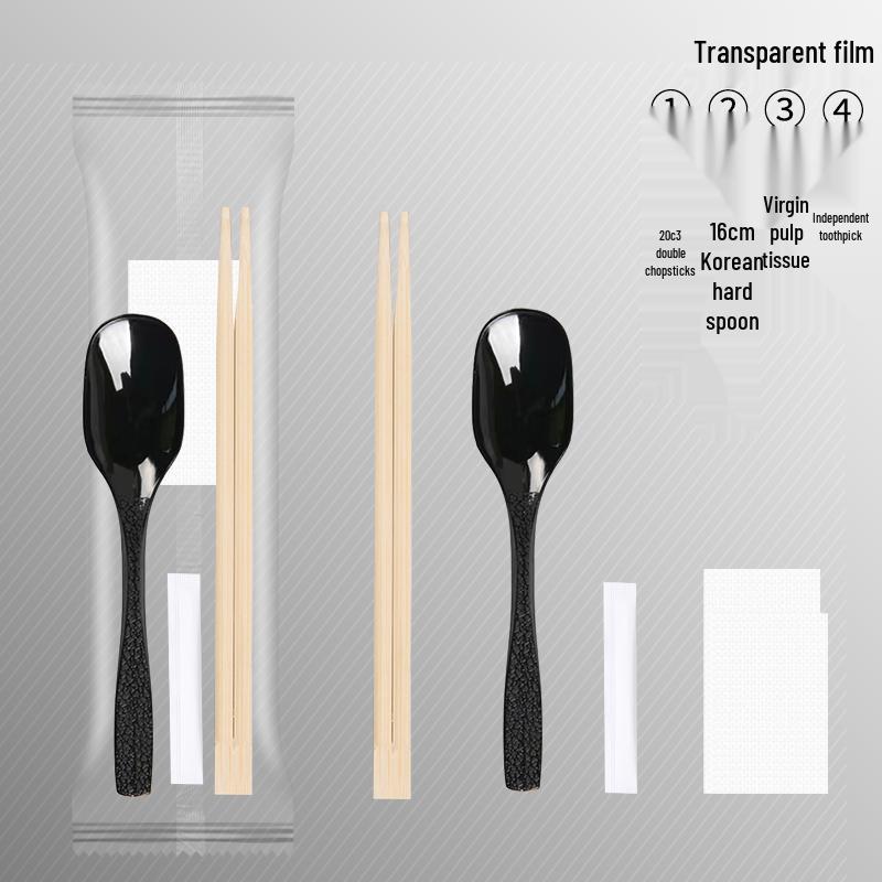 Disposable 4-Piece Cutlery Set