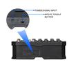 6 Channel Dj Mixing Console Sound Card with Monitor 16 Echo DSP 48V Phantom Power for PC Record Karaoke Party