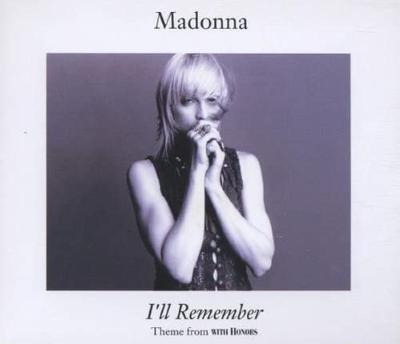 CD MADONNA - I'll Remember W0240CD Maverick 1994 US Soundtracks & Musicals Used