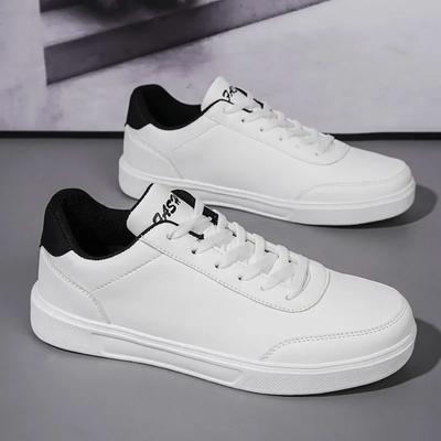 2025 Men White Shoes Couple Casual Skateboard Shoes Comfortable Sneakers Lightweight Walking Shoes Plus Sneakers Men Shoes