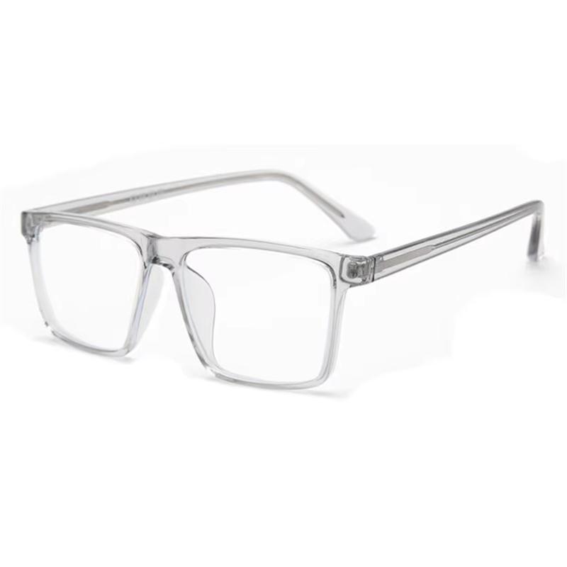 TR90 Oversized Square Diopter Glasses Anti Blue Light Photochromic for Women Men Hyperopia Nearsighted