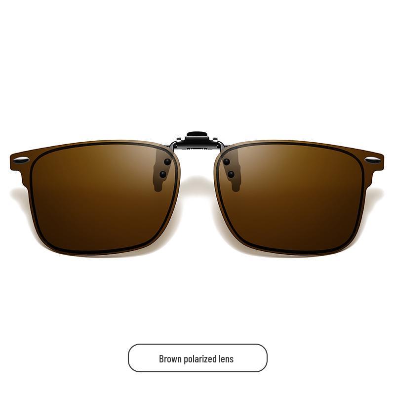 Polarized Clip-On Sunglasses 2025: New Style for Women & Men, Day/Night Use with Night Vision Lenses