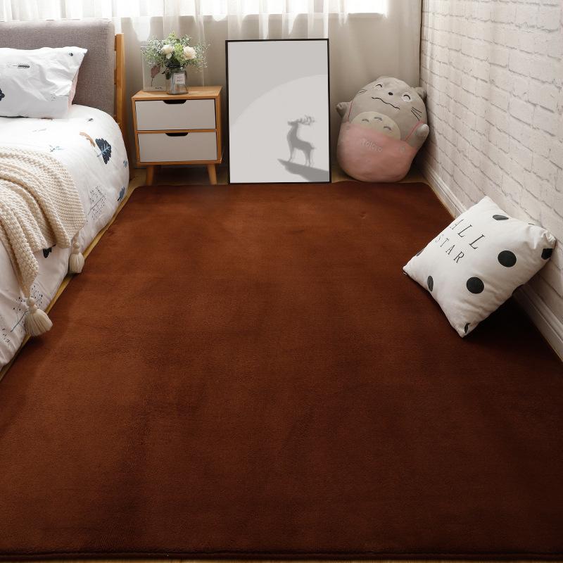 Thicken Carpet For Home Decor Short Plush Large Living Room Rugs Kids Bedroom Bedside Feet Rug Children's Crawl Mats Gray / Blue