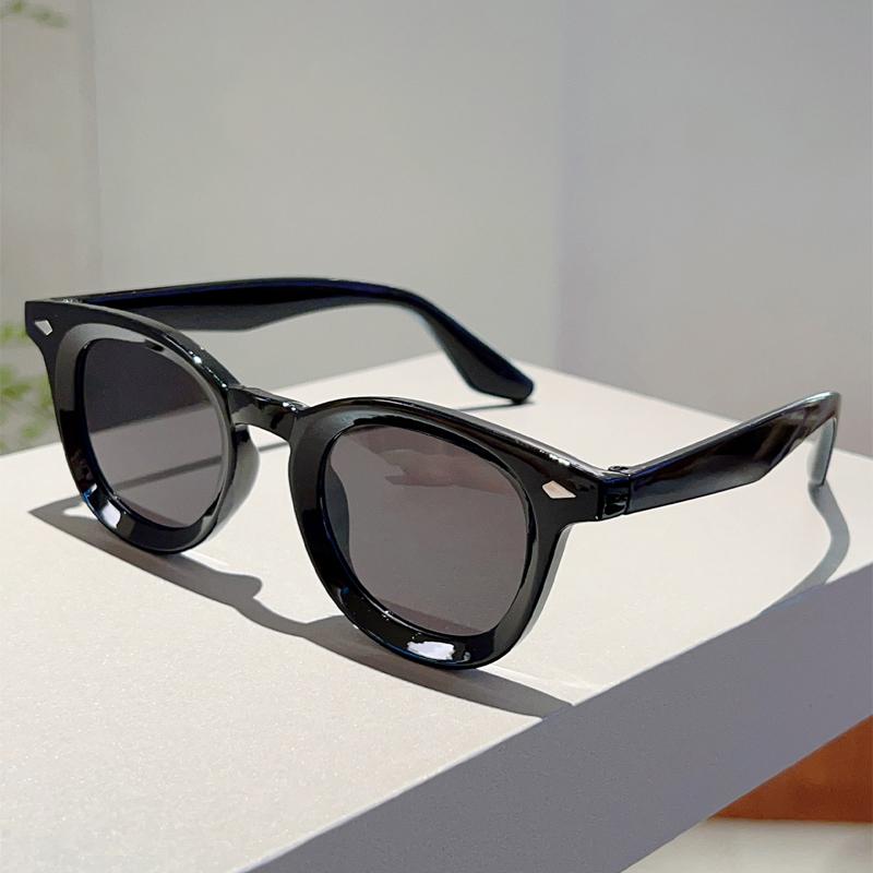 Round Sunglasses Fashion Vintage Korean Style Candy Color Casual Shades Women Chic Brand Design Outdoor Decor Sun Glasses