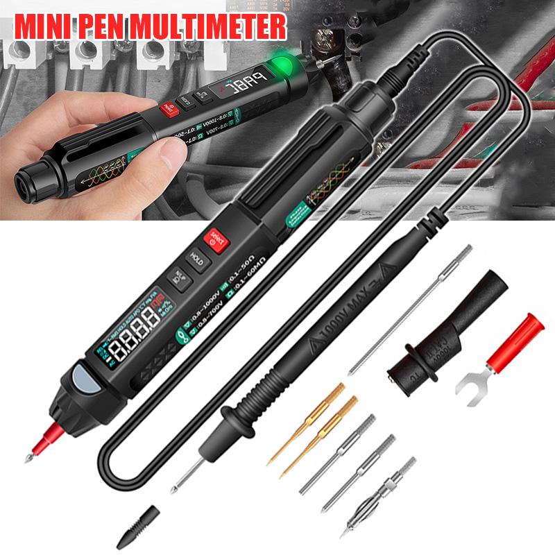 

PDTO Новый мультиметр A3008, цифровой мультиметр, 6000 отсчетов, тестер NCV