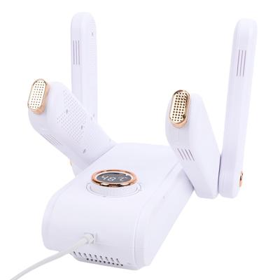 Foldable Shoe Dryer with Timer 4 Arm Electric Boot Dryer for Ski Boots Gloves Hats Odor Removal Brushless Motor