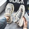 2025 BEAUTODAY Casual Sneakers Women Lace-up Round Toe Breathable Mixed Colors Fashion Spring Summer Ladies Shoes Handmade 29475