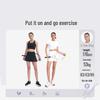Keep Women's Pleated Anti-Exposure Sports Skirt