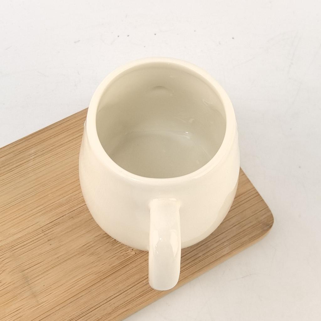 Cute Couple 3D Bird Ceramic Mug Creative Water Cup Pure White 3D Animal Mug