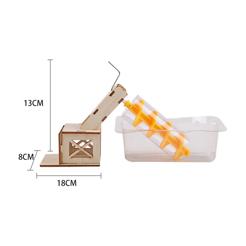 Hand-Crank Archimedes Water Wheel Pump - Children's Science Toy