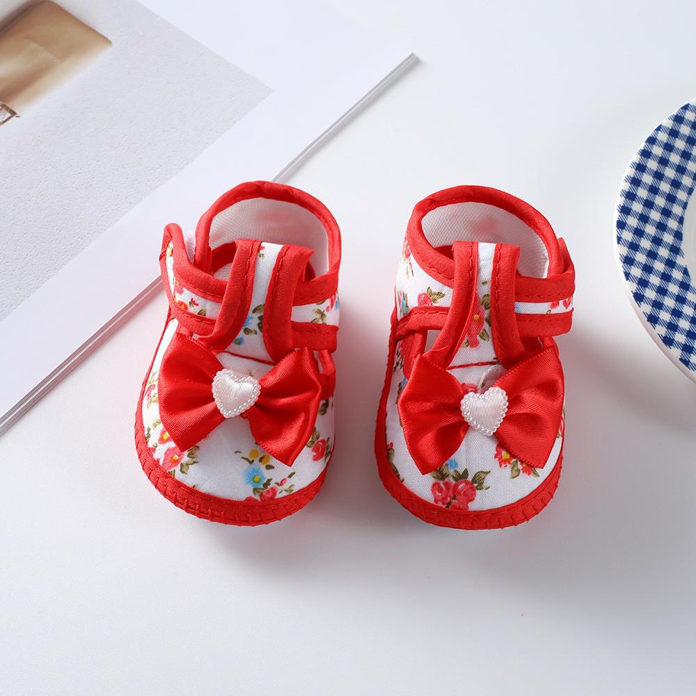 Adorable Bow Soft Sole Baby Walker Shoes for Spring & Autumn (0-1 Year)