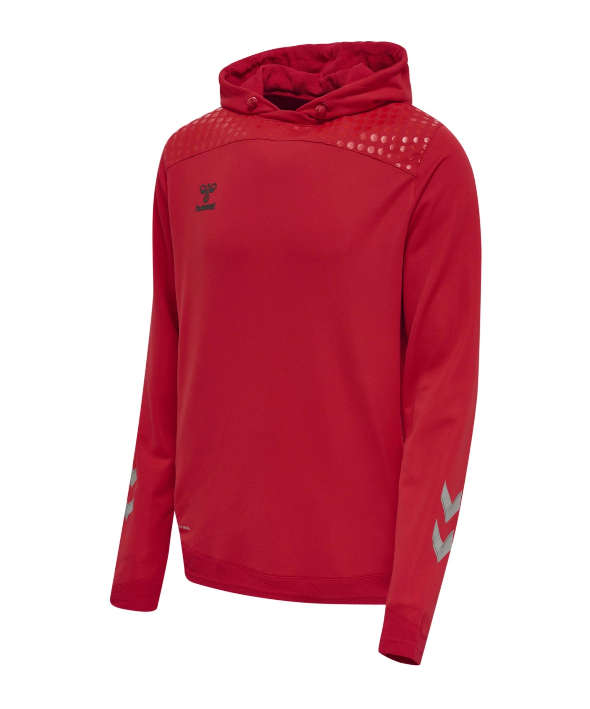 Hummel Rot Kapuzenpullover Hmllead Poly - Bild 4