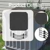 Air Conditioner Cover Mesh AC Unit with Cord Oxford Cloth for Home Backyard