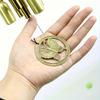1 Large Copper Bell Wind Chime with Aluminum Alloy Tube - Battery-Free, Perfect for Outdoor Garden and Home Decor