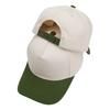 Cotton Baseball Cap With Embroidered Lettering For Casual Men Women Summer Sun Protection