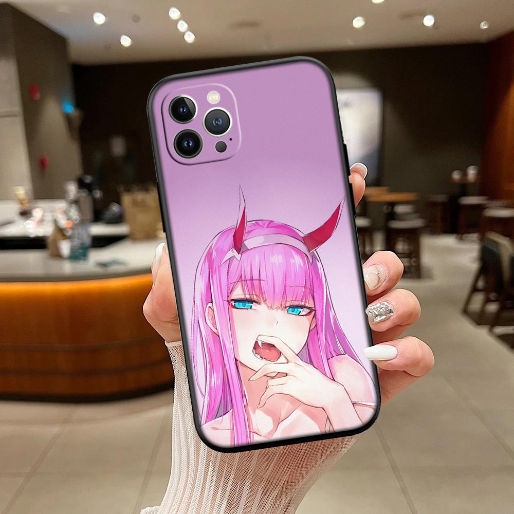 RA34 Zero Two New High-End Shell Phone Case for Redmi Note 10 11 12 Pro Max 10S 10C 10T 11A 11S 12S 12C