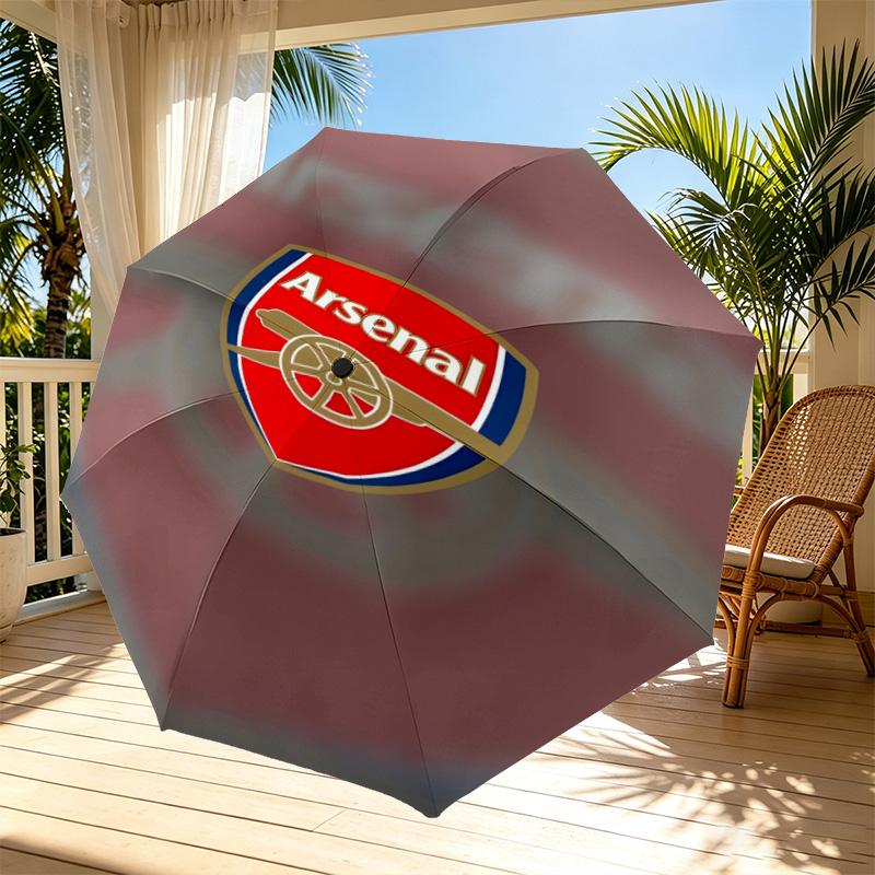 football team.C Print Automatic Open Close Umbrella, Portable Foldable Umbrella, for Outdoor Commute Camping Trip, Ideal Birthday Gift