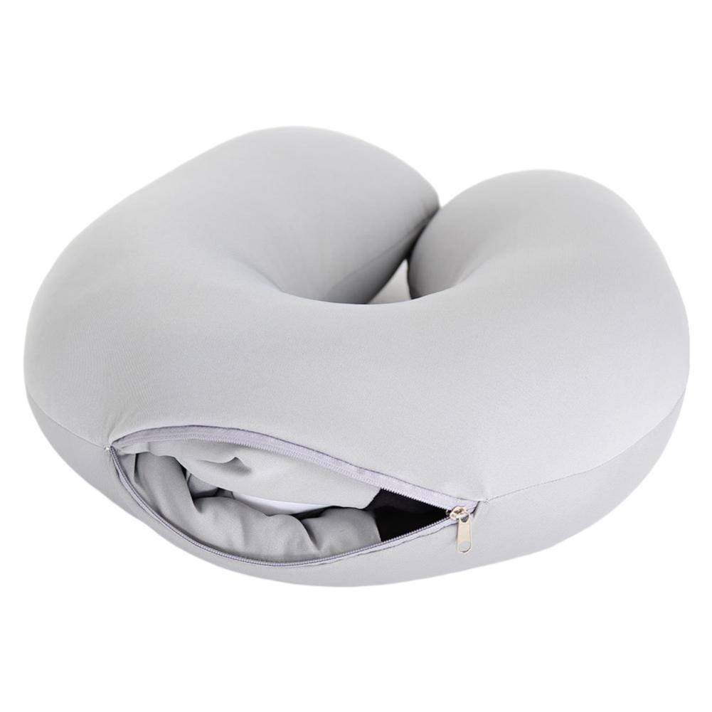 Perne de călătorie deformabile 2 în 1 în formă de U, adulți/copii, pinguini, pisici, pernă de călătorie în formă de animal, jucărie de pluș, pernă pentru gât