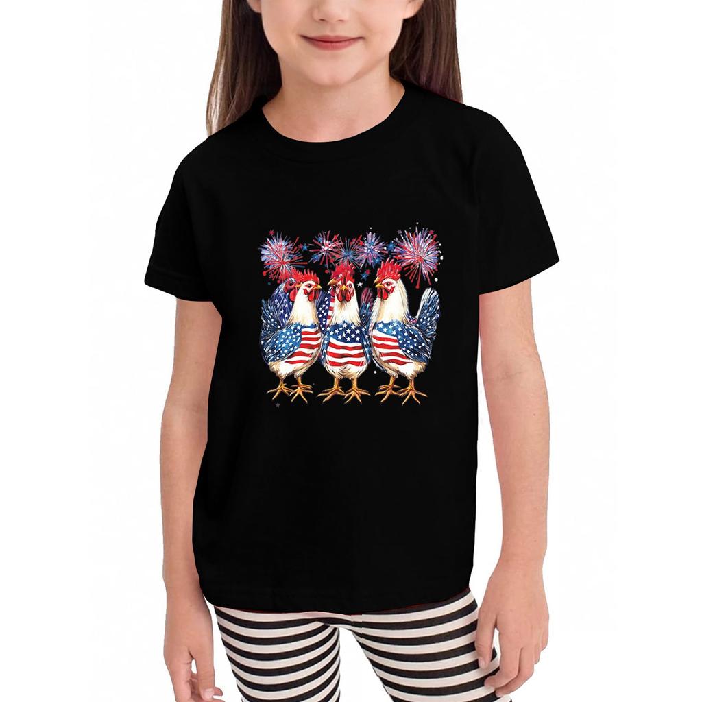 Tricouri Copii Fata Băieți Top Copii Tricou cu mânecă scurtă imprimat băieți și fete