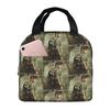 Vintage Newt Maze Runner Movie Insulated Lunch Bag for Women Children Portable Food Boxes Thermal Lunch Box Tote