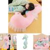 Colorful Seahorse Plush Toy Large Stuffed Animal Doll For Kids Cartoon Style Horse Design