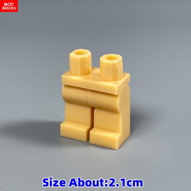 Non Toxique 10 Pièces/Lot Briques Moc Pantalon Robe Jambes Courtes Impression Corps Usure Compatible Avec D'autres Assemblages Particules Jouets Cadeaux