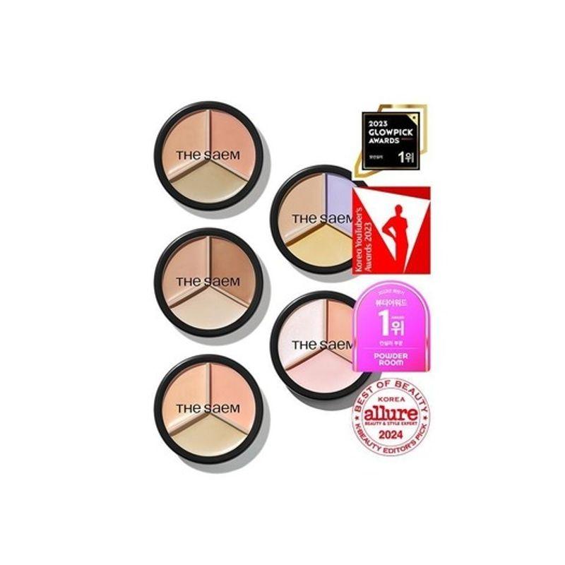 The SAEM Cover Perfection Triple Pot Concealer