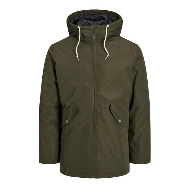 Winter Jacket Jack&Jones 12236010, Green, Standard Fit