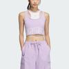 Adidas Originals CITY SKATETop TANK Sport Vests Women's Pink Purple/Pink White JN1677